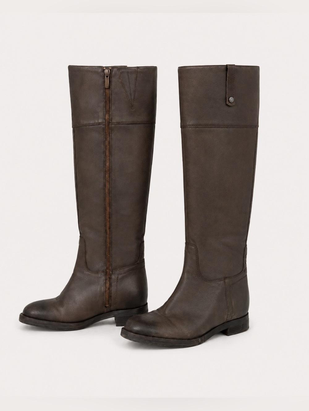 Enzo Angiolini Brown Riding Boots, Size 7.5, Gently Used in Excellent Condition